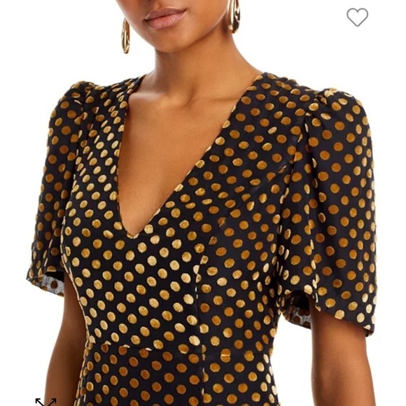 RHODE
Anton Puff Sleeve Midi Dress size 14 - Picture 4 of 13